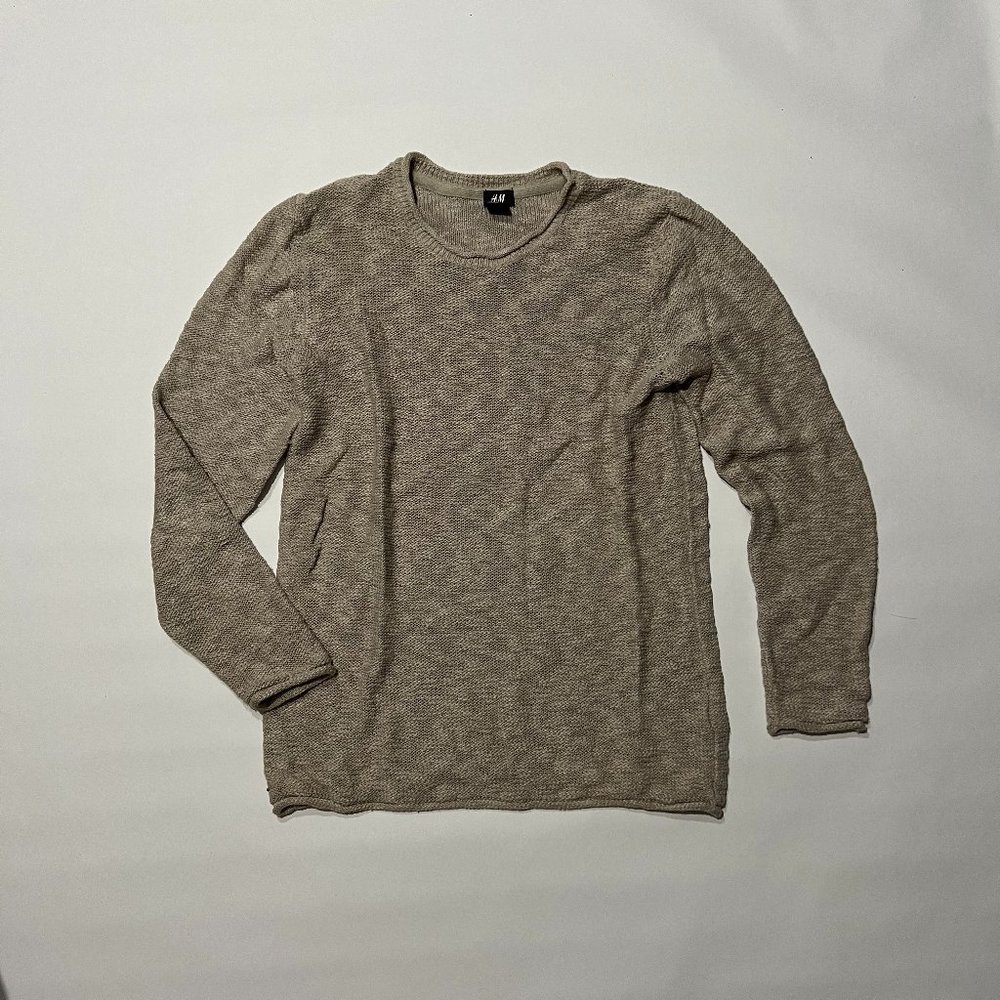 H&M Beige Knit Sweater